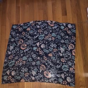 floral infinity scarf